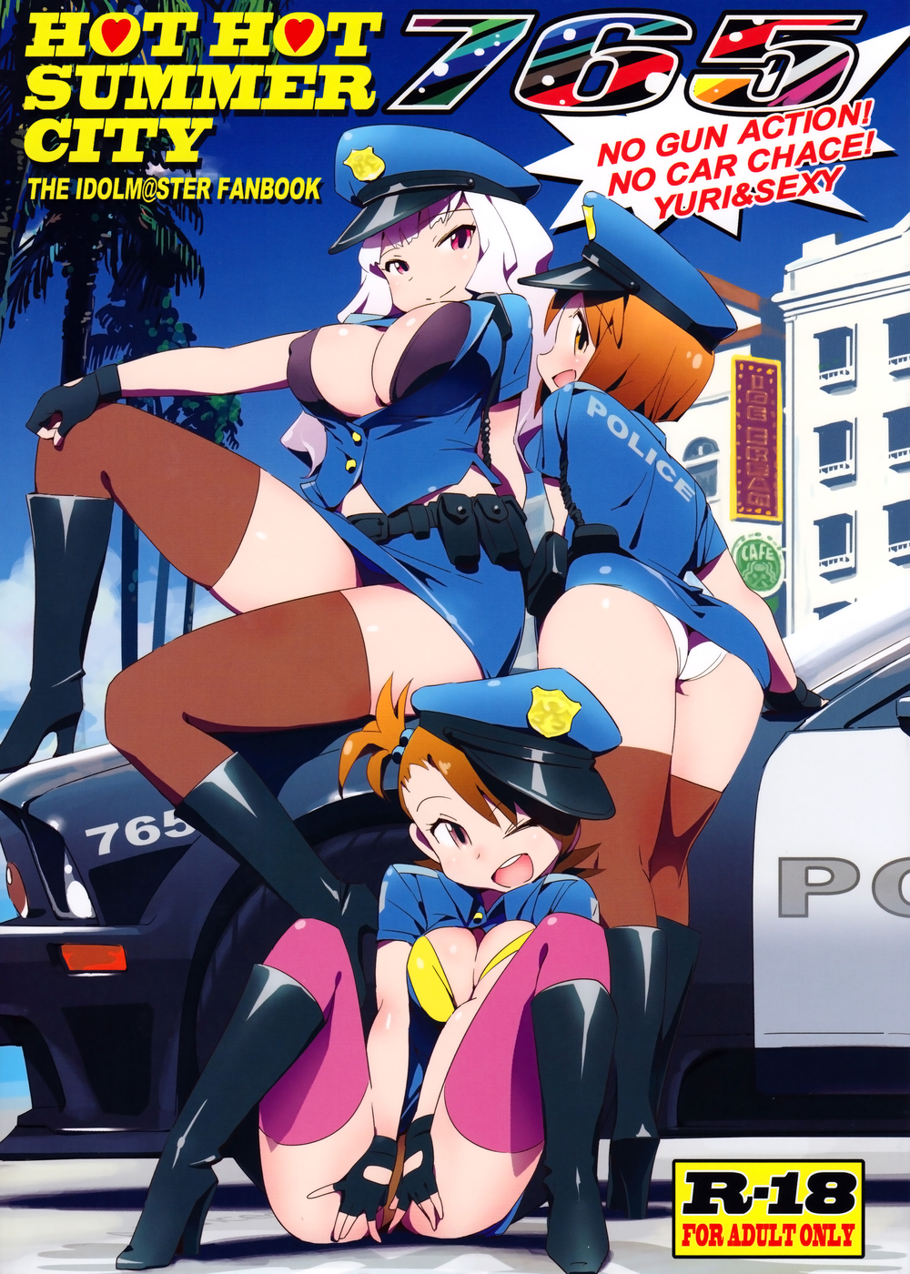 Hentai Manga Comic-Hot Hot Summer City 765-Read-1